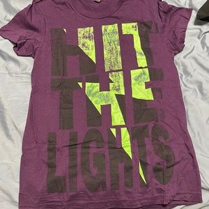 Signed “Hit The Lights” Concert tee